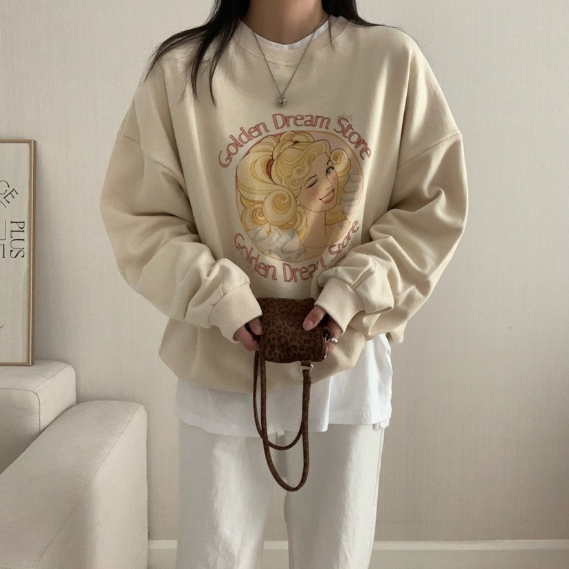 FROMJINI韓國直郵㊣女士新品熱賣職業人氣休閑推薦25秋冬衛衣FROMJINI衛衣