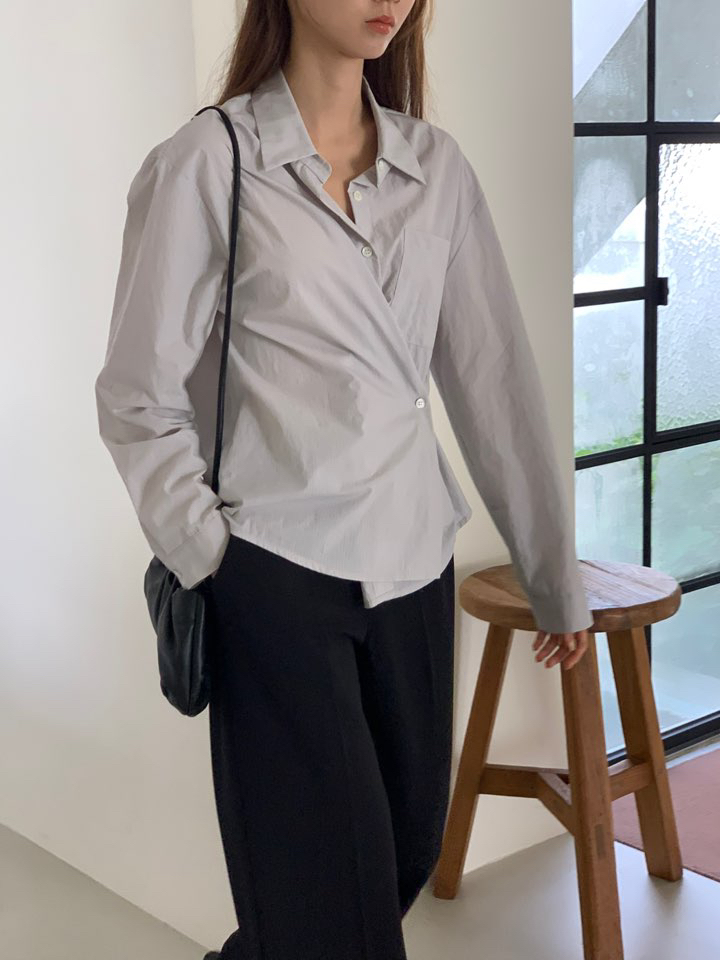 NOTICE韓國代購㊣女裝新品職業休閑熱賣真品時尚襯衫蕾絲衫NOTICE襯衫/蕾絲衫