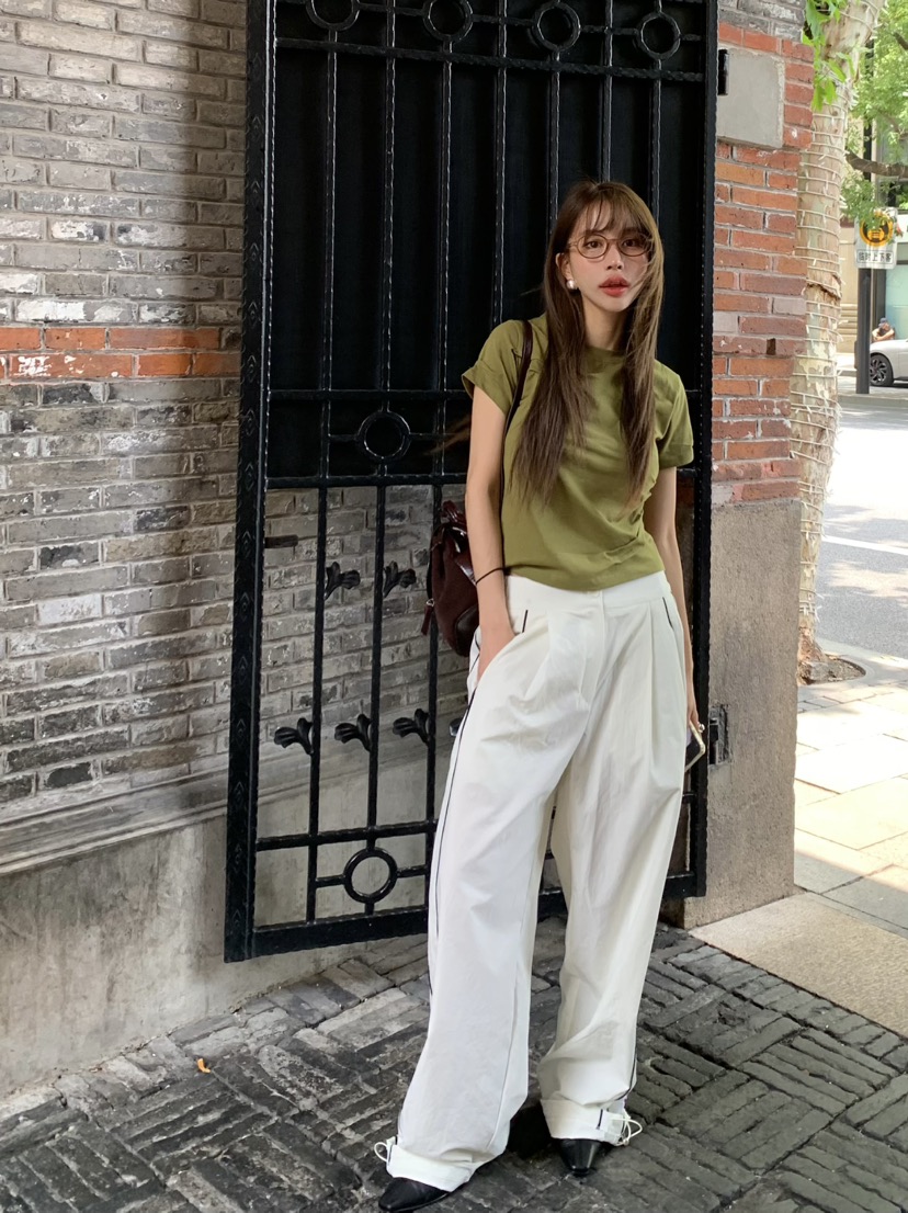 BERTHA東大門㊣實拍女裝新品25秋冬真品人氣休閑推薦時尚T恤BERTHAT恤