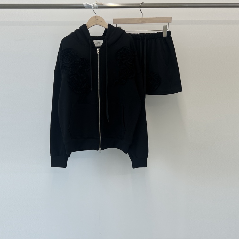 ANOTHER AVENUE東大門㊣代購女士新品推薦時尚夾克拉鏈花朵ANOTHER AVENUE夾克