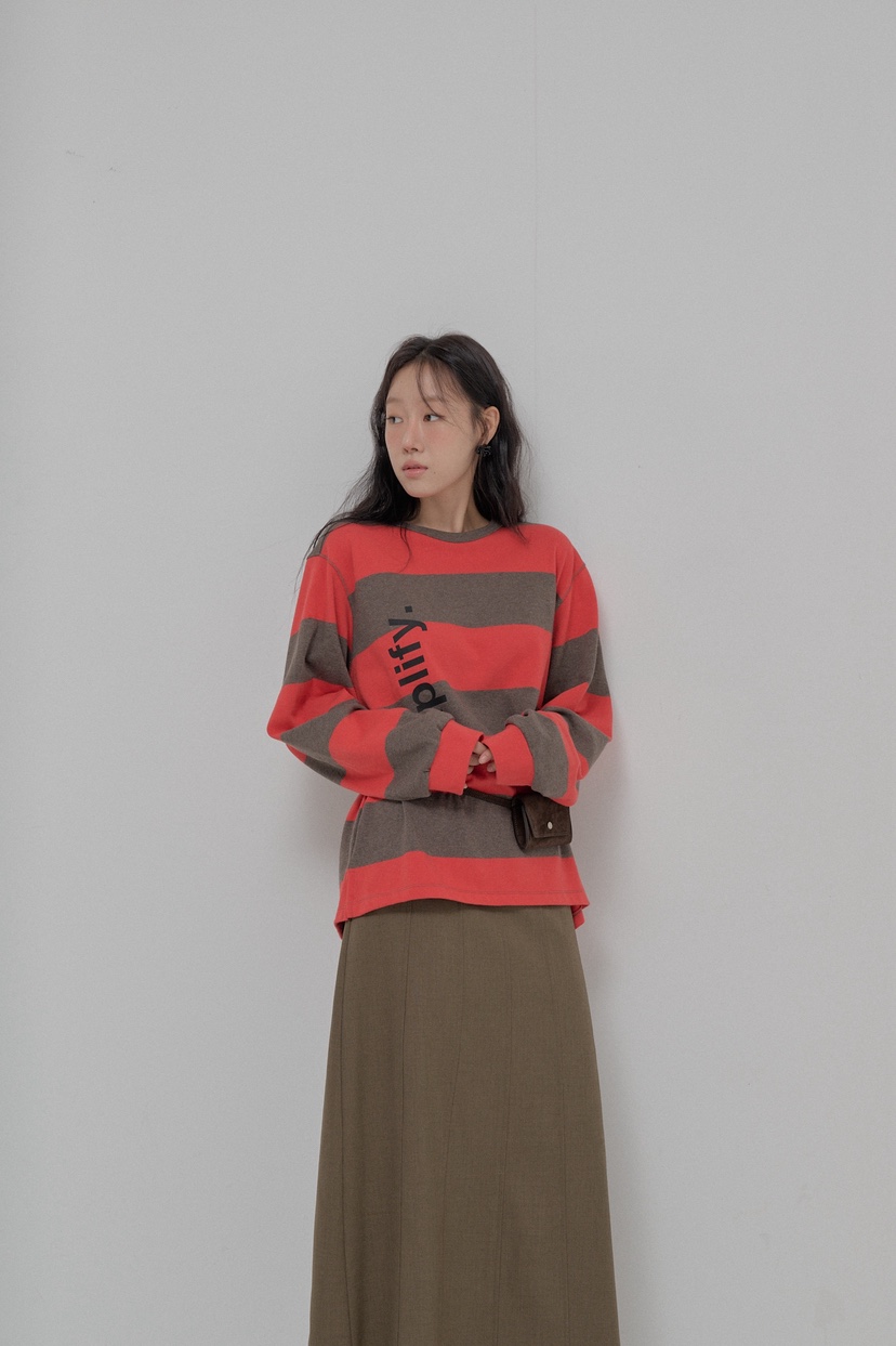 ATHEA韓國直郵㊣女裝新款時尚真品職業人氣休閑推薦長袖T恤ATHEA長袖T恤