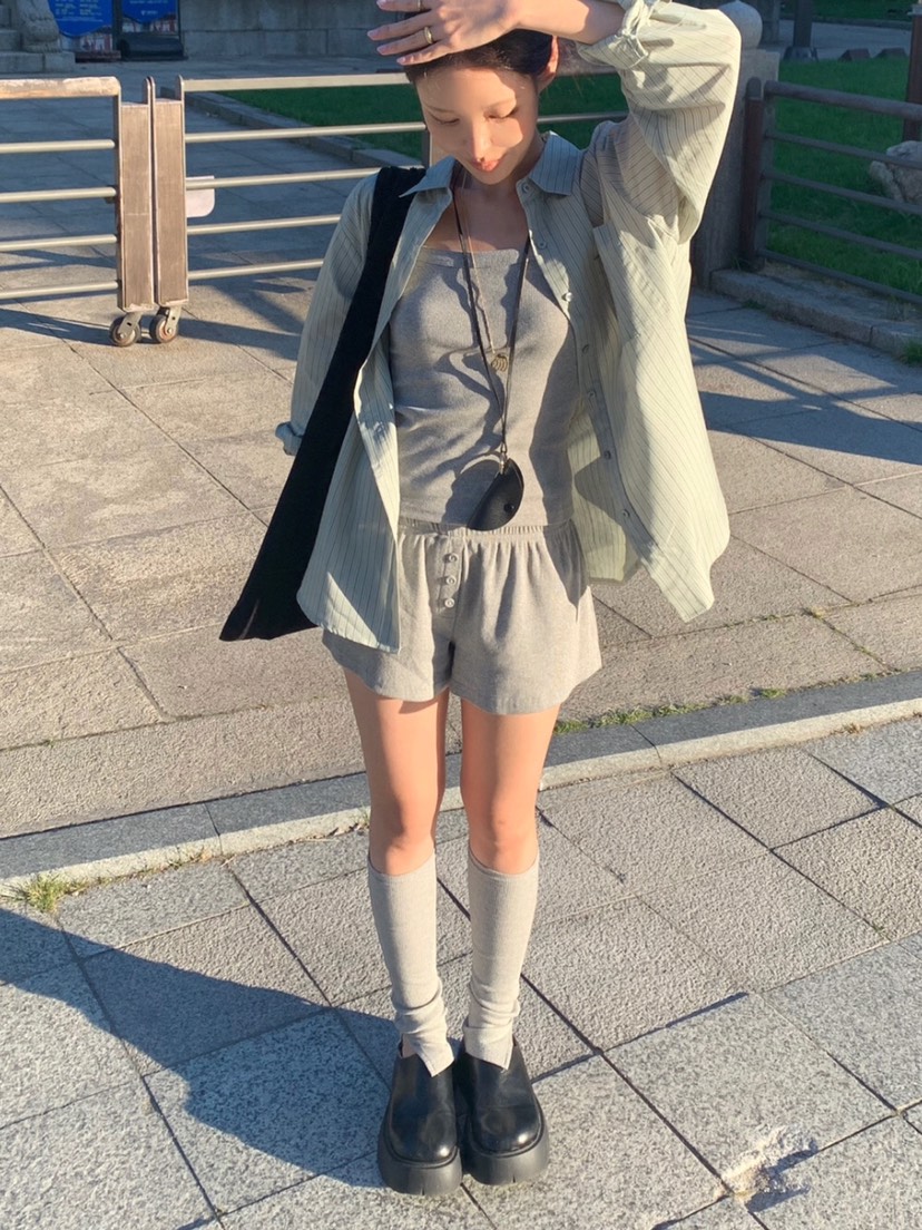 LETAILOR東大門㊣直郵女裝新款熱賣休閑25秋冬人氣襯衫蕾絲衫LETAILOR襯衫/蕾絲衫