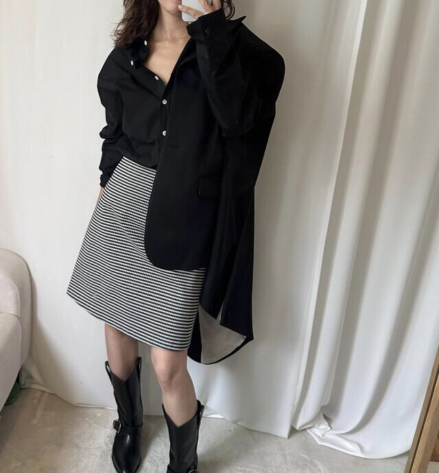 LETAILOR東大門㊣實拍女士新款職業真品25秋冬熱賣推薦短裙LETAILOR短裙