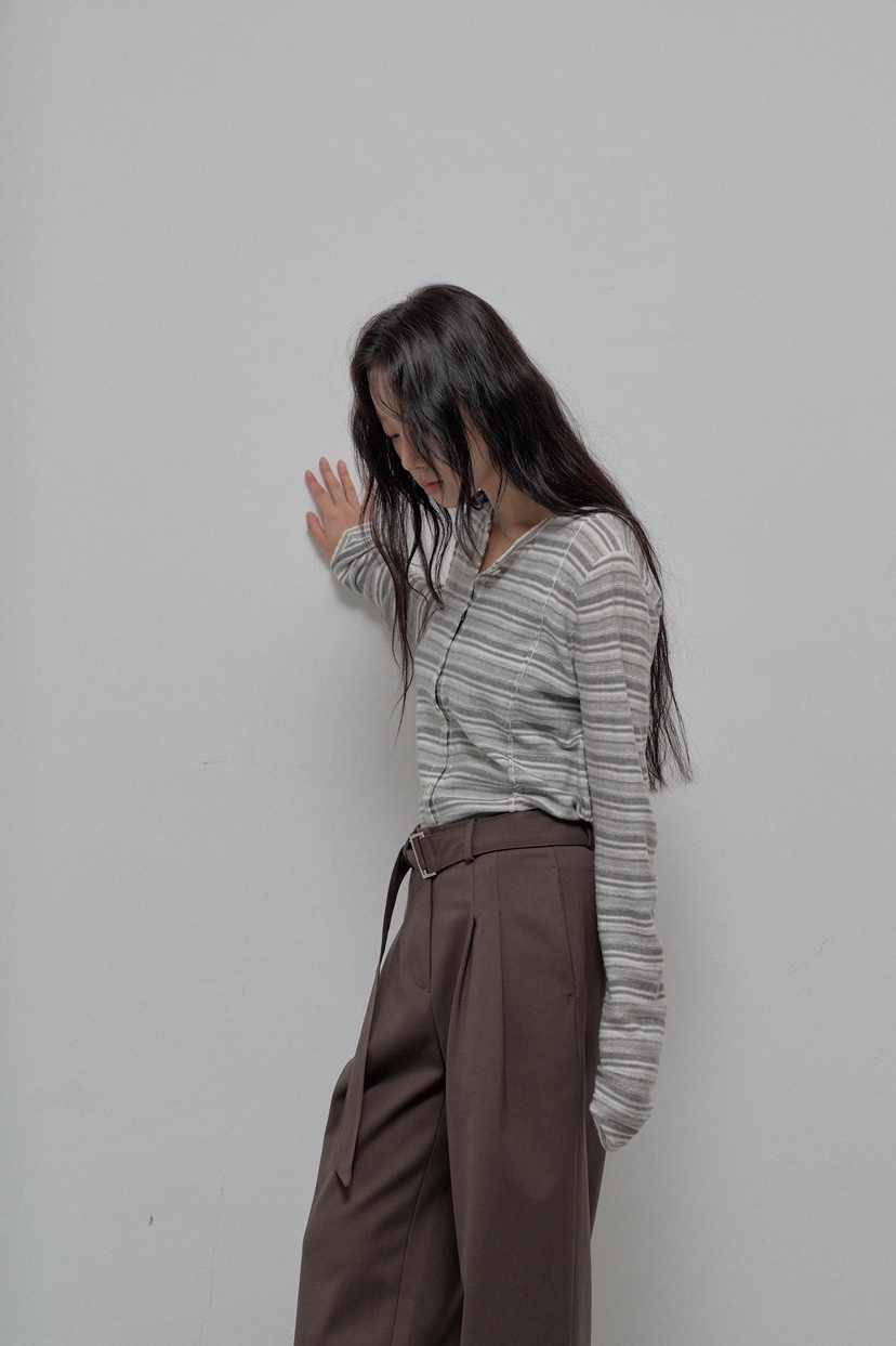 ATHEA韓國代購㊣女裝新品人氣25秋冬職業休閑推薦時尚針織衫ATHEA針織衫