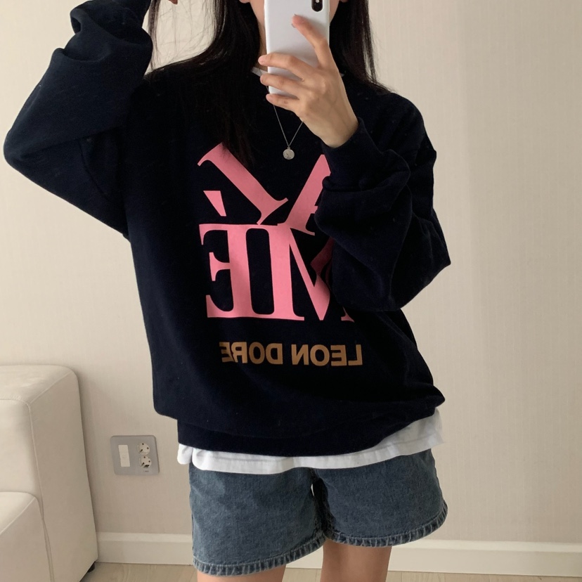 FROMJINI東大門㊣代購女裝新款時尚推薦熱賣真品人氣職業衛衣FROMJINI衛衣