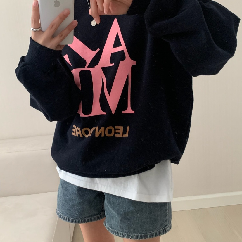 FROMJINI東大門㊣代購女裝新款時尚推薦熱賣真品人氣職業衛衣FROMJINI衛衣