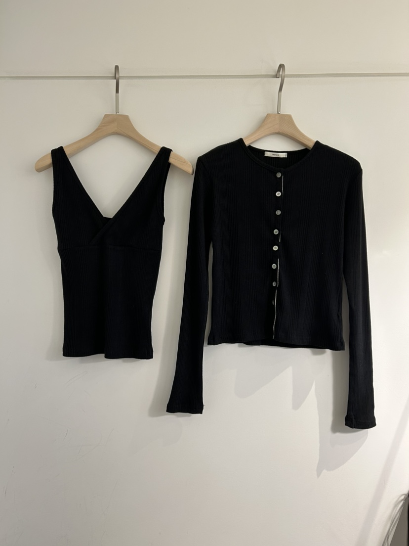 NOTICE韓國代購㊣女裝新款時尚25秋冬真品休閑套裝羊毛衫套裝NOTICE套裝圖色1