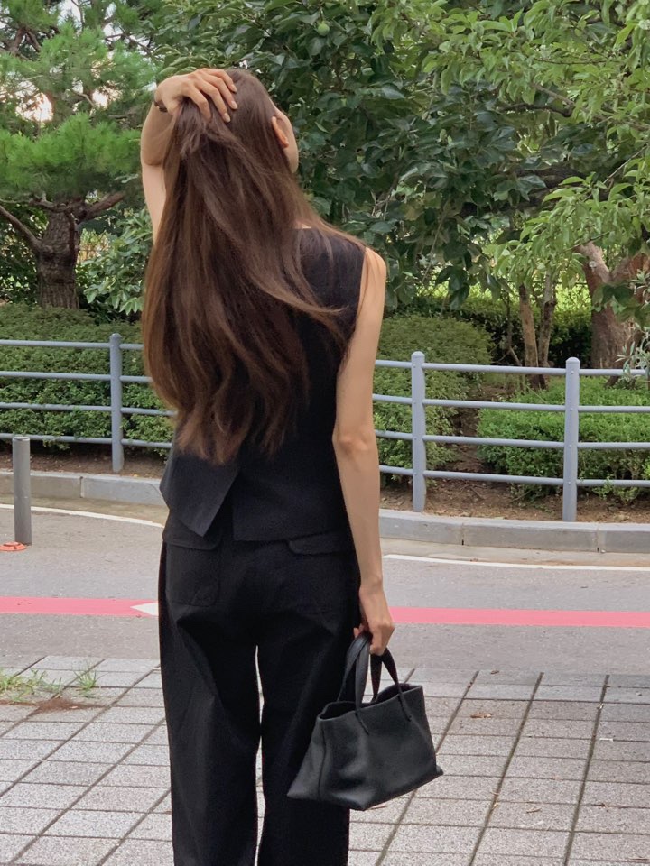 NOTICE韓國代購㊣女裝新品真品推薦職業人氣休閑25秋冬馬甲NOTICE馬甲