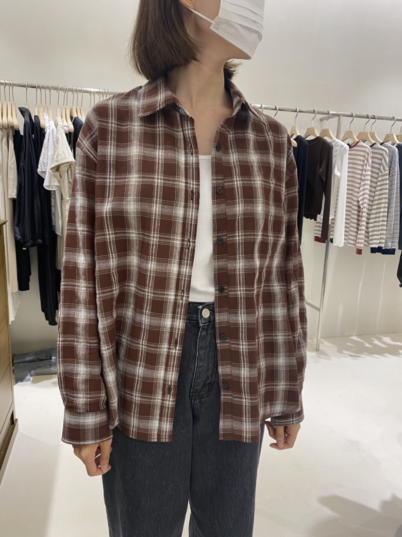 A WANT東大門㊣直郵女裝新品推薦25秋冬熱賣時尚襯衫蕾絲衫A WANT襯衫/蕾絲衫圖色1