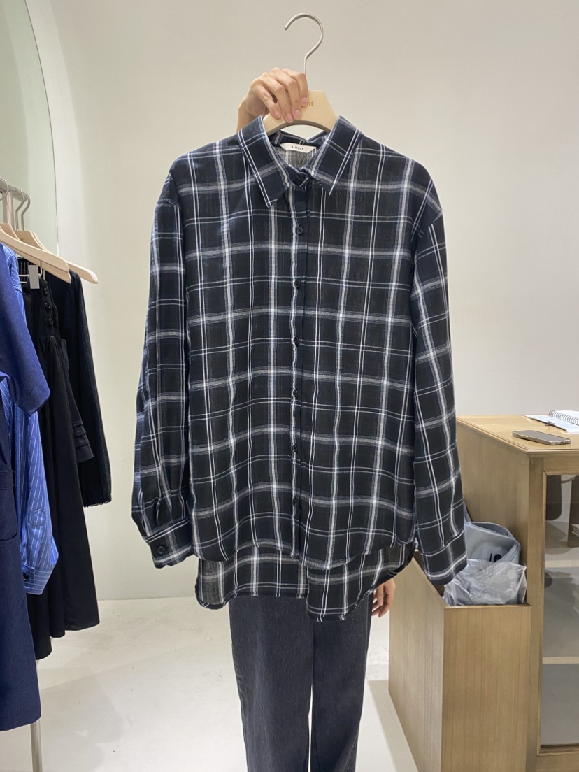 A WANT東大門㊣直郵女裝新品推薦25秋冬熱賣時尚襯衫蕾絲衫A WANT襯衫/蕾絲衫圖色2