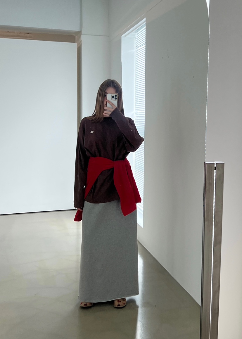 ANOTHER AVENUE東大門㊣代購女士新品職業25秋冬人氣真品長裙ANOTHER AVENUE長裙