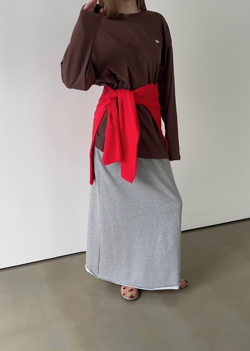 ANOTHER AVENUE東大門㊣代購女士新品職業25秋冬人氣真品長裙ANOTHER AVENUE長裙