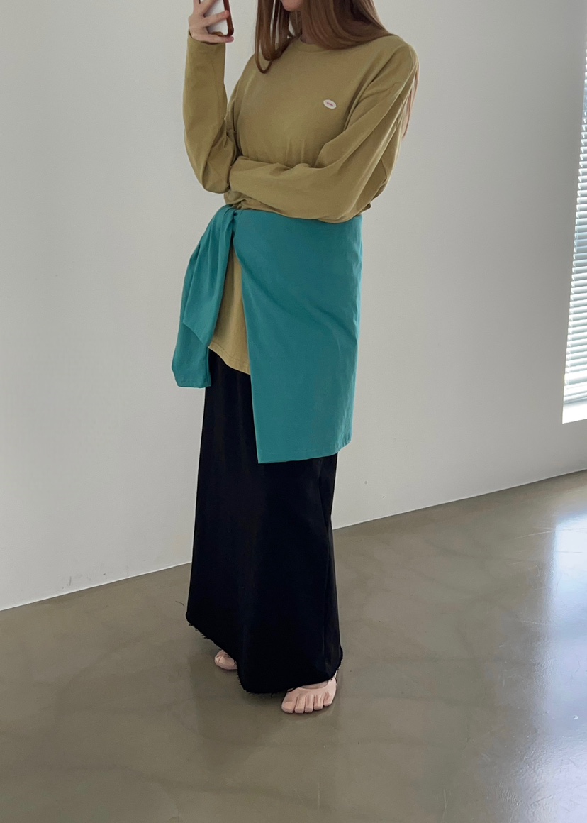 ANOTHER AVENUE東大門㊣代購女士新品職業25秋冬人氣真品長裙ANOTHER AVENUE長裙