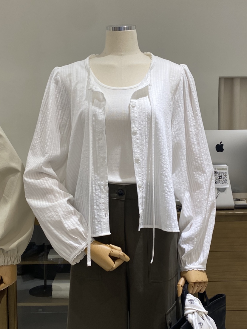A WANT東大門㊣實拍女士新款時尚職業人氣真品熱賣襯衫蕾絲衫A WANT襯衫/蕾絲衫