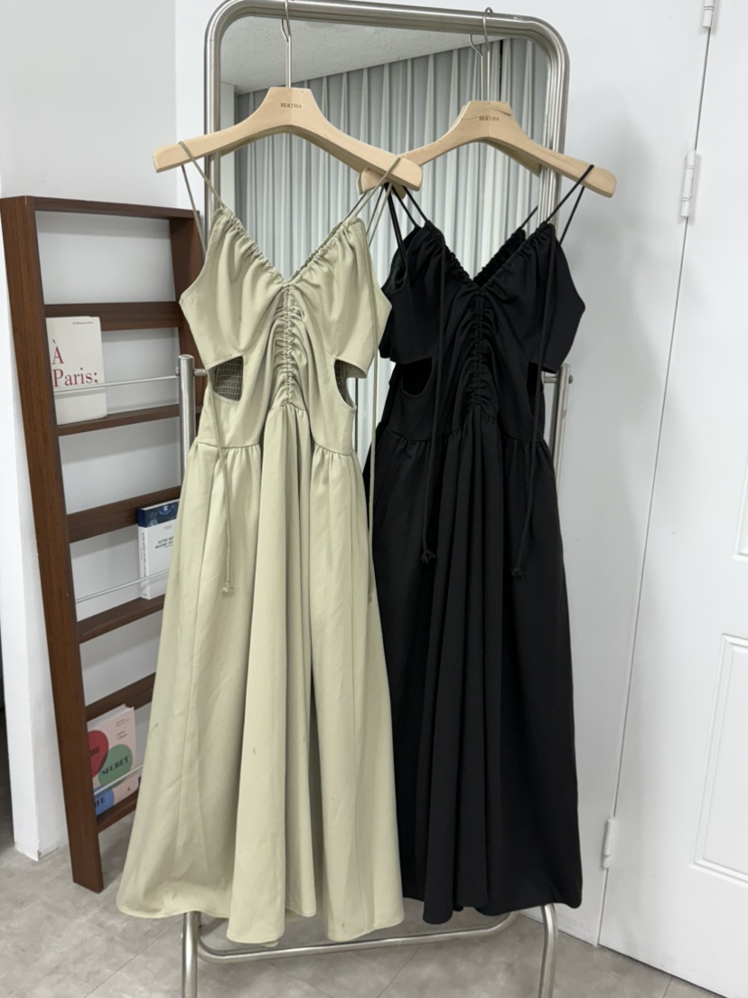 BERTHA韓國代購㊣女士新品真品熱賣人氣休閑時尚職業連衣裙BERTHA連衣裙
