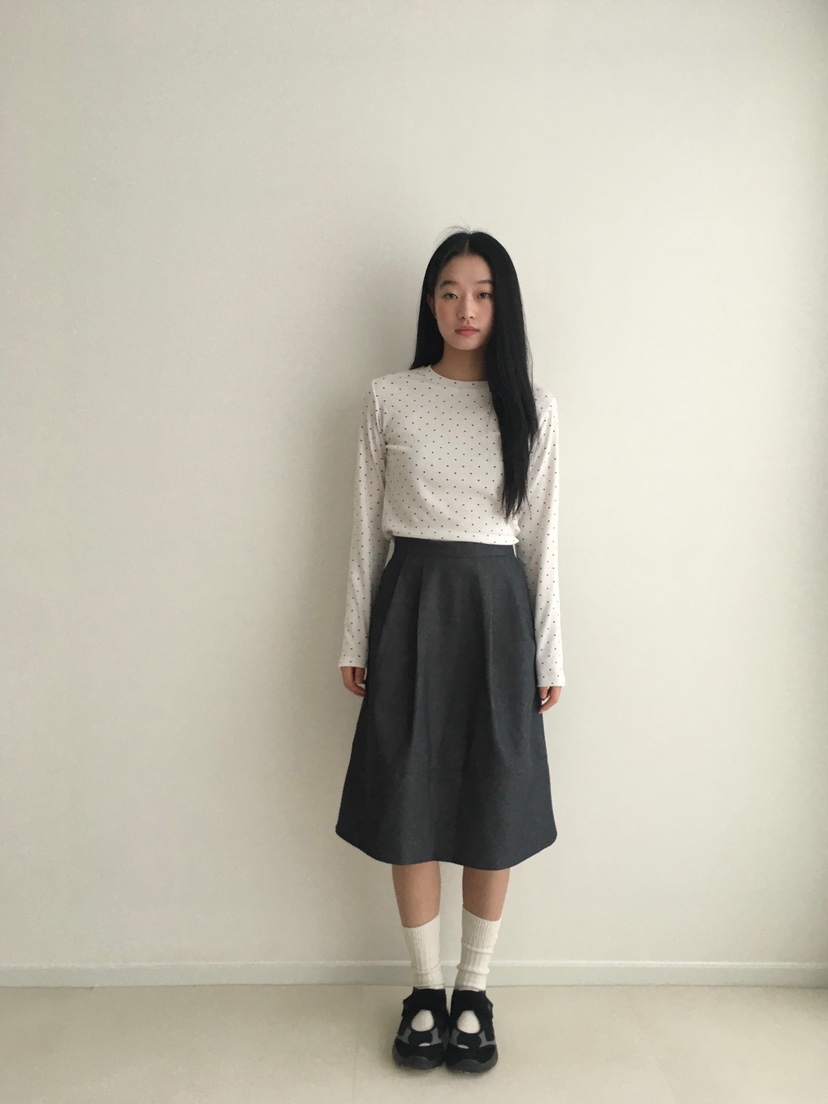 HEUMUTA韓國直郵㊣女裝新款人氣熱賣休閑時尚真品推薦長袖T恤HEUMUTA長袖T恤