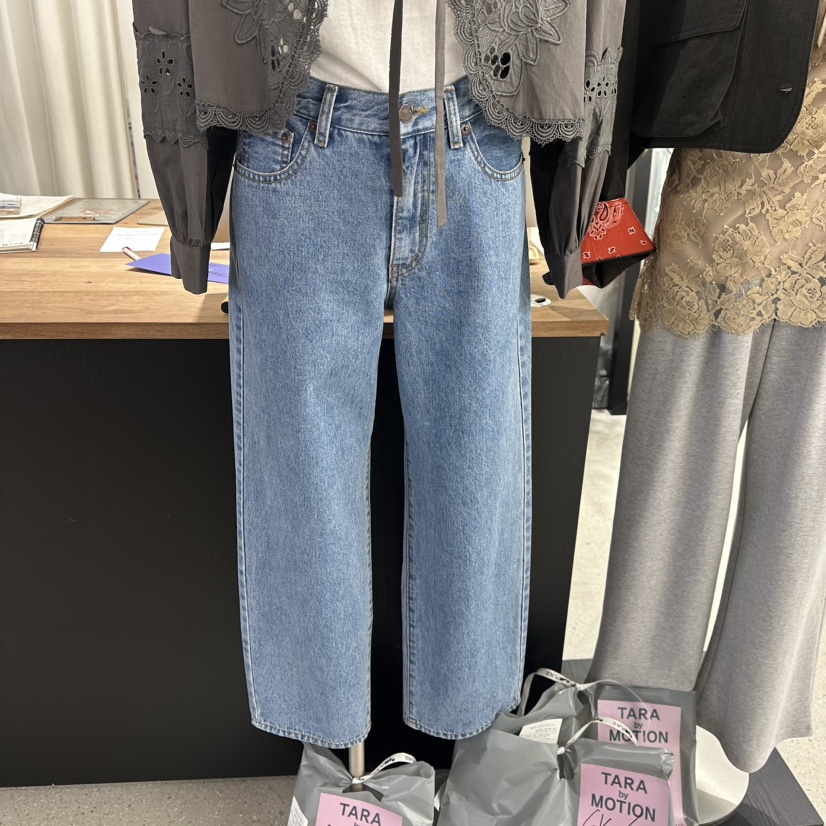 TARABY MOTION東大門㊣直郵女士新款休閑職業熱賣真品牛仔褲TARABY MOTION牛仔褲圖色1