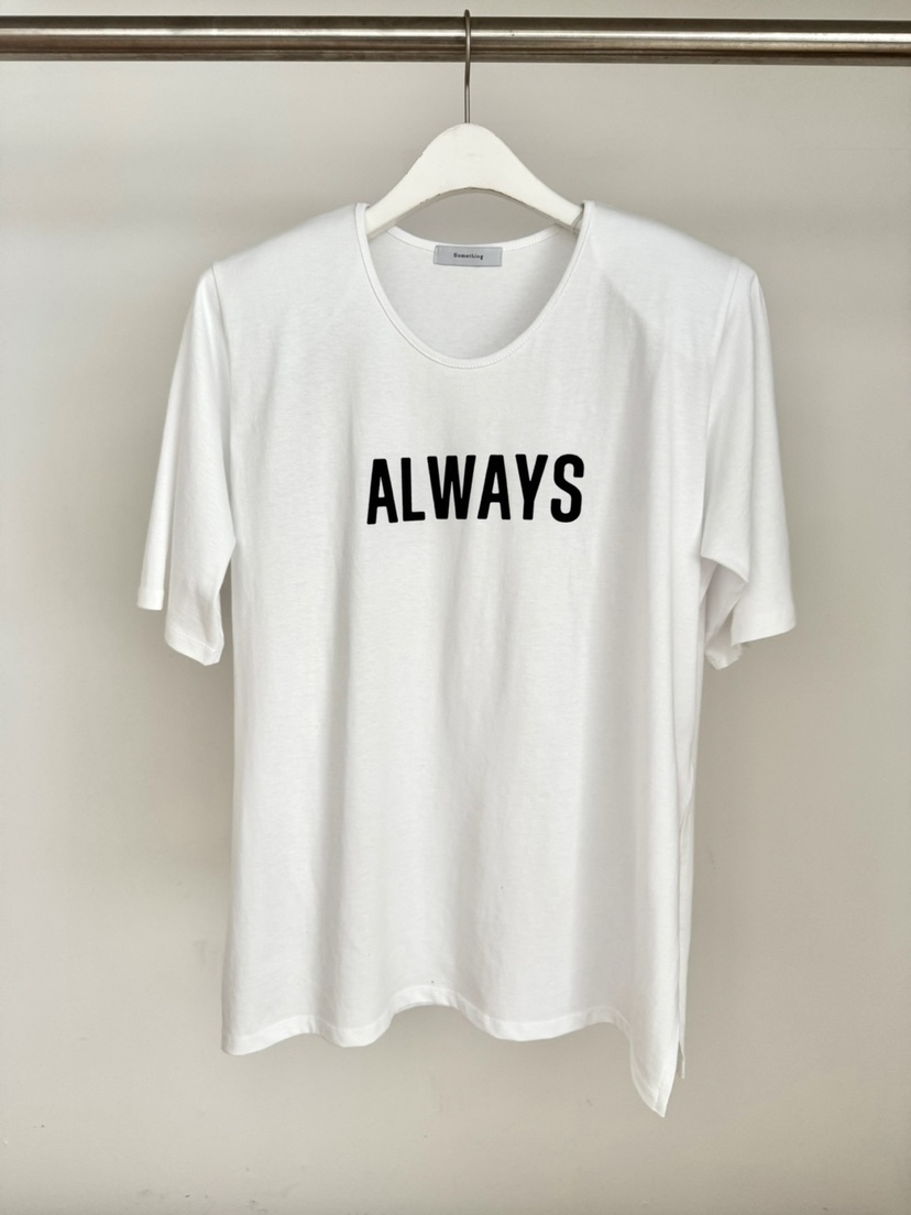 SOMETHING-L/FANCY東大門㊣實拍女裝新品25秋冬休閑推薦T恤SOMETHING-L/FANCYT恤