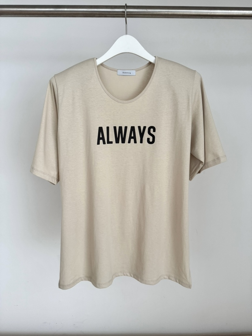 SOMETHING-L/FANCY東大門㊣實拍女裝新品25秋冬休閑推薦T恤SOMETHING-L/FANCYT恤圖色2