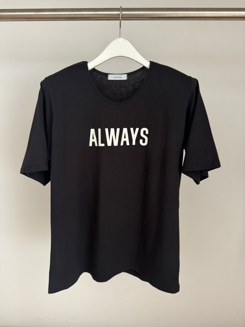 SOMETHING-L/FANCY東大門㊣實拍女裝新品25秋冬休閑推薦T恤SOMETHING-L/FANCYT恤圖色4