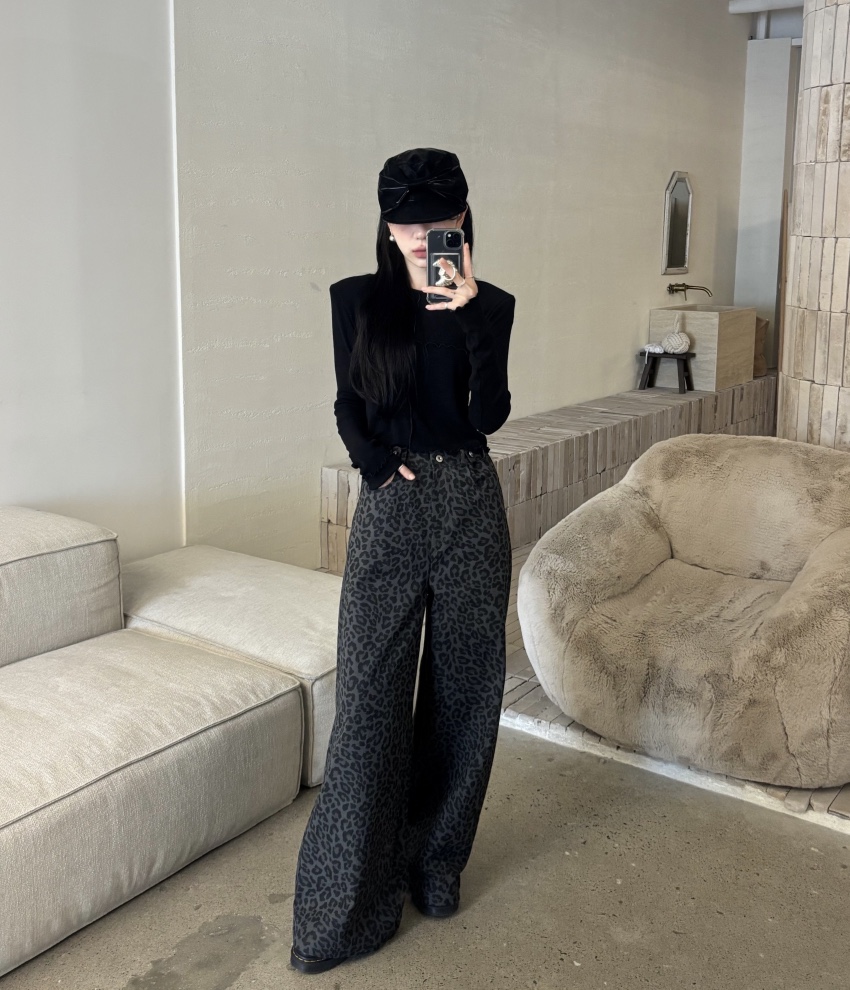 AMUSE SEOUL韓國直郵㊣女裝新品休閑人氣推薦職業熱賣休閑褲AMUSE SEOUL休閑褲
