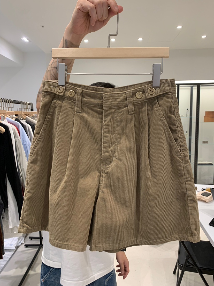 THE BRUNCH東大門㊣直郵女裝新品真品時尚人氣職業短褲燈芯絨THE BRUNCH短褲圖色2