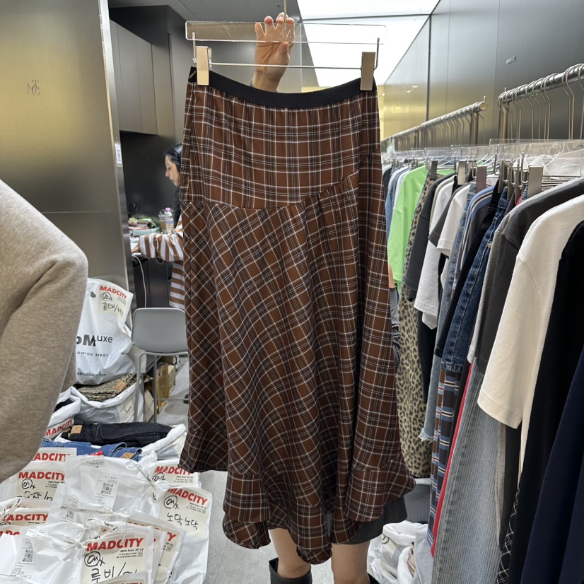 MADCITY韓國直郵㊣女裝新款熱賣真品推薦職業休閑時尚人氣長裙MADCITY長裙