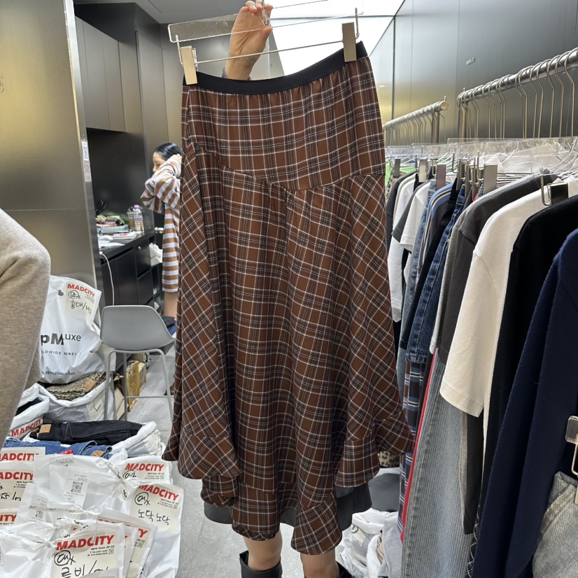 MADCITY韓國直郵㊣女裝新款熱賣真品推薦職業休閑時尚人氣長裙MADCITY長裙圖色1