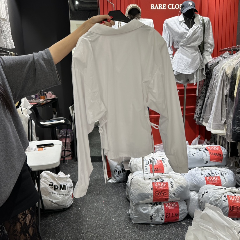 RARE CLOSET東大門㊣實拍女裝新品人氣真品職業襯衫蕾絲衫RARE CLOSET襯衫/蕾絲衫