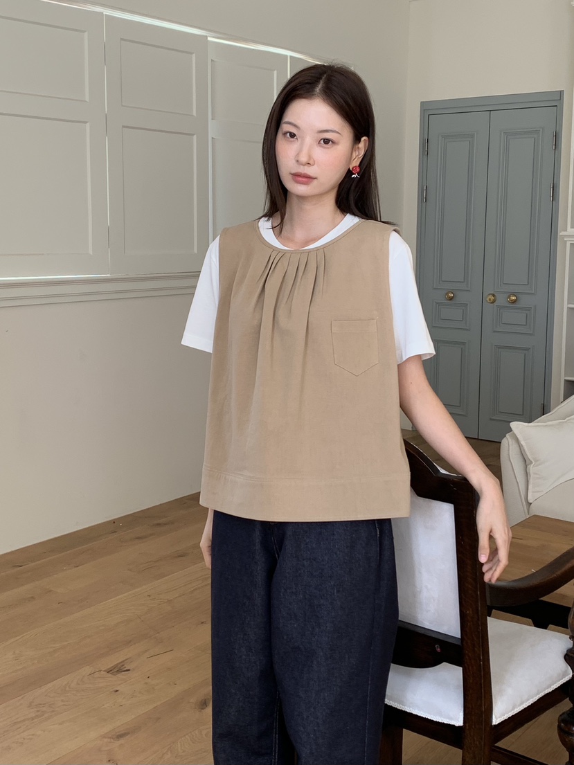 LOVE MY SANTA韓國直郵㊣女裝新品25秋冬吊帶背心不含內搭Santa/LOVE MY SANTA吊帶/背心