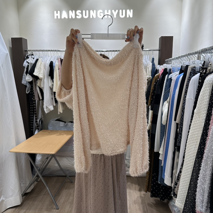 HANSUNGHYUN東大門㊣直郵女裝新品時尚熱賣休閑人氣25秋冬針織衫HANSUNGHYUN針織衫