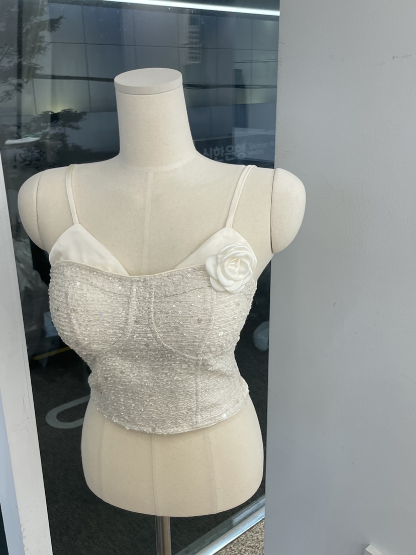 BEIGE GRAY韓國代購㊣女士新品推薦25秋冬職業休閑吊帶背心BEIGE GRAY吊帶/背心圖色2