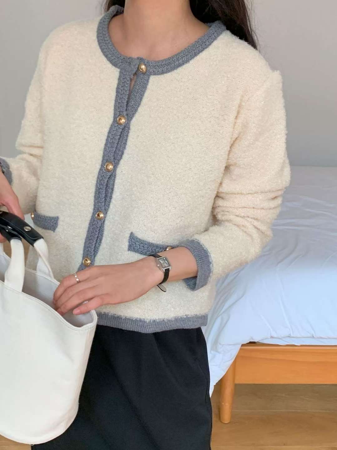 FOUND韓國代購㊣女裝新品時尚職業熱賣人氣25秋冬推薦真品夾克FOUND夾克