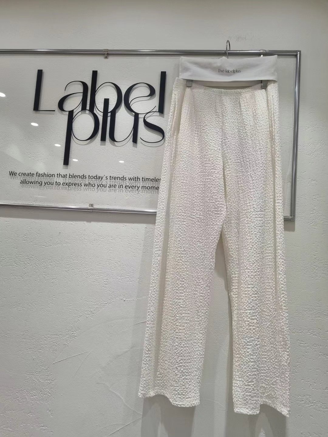 LABELPLUS31韓國代購㊣女士新款25秋冬時尚人氣推薦真品休閑褲LABELPLUS31休閑褲圖色2