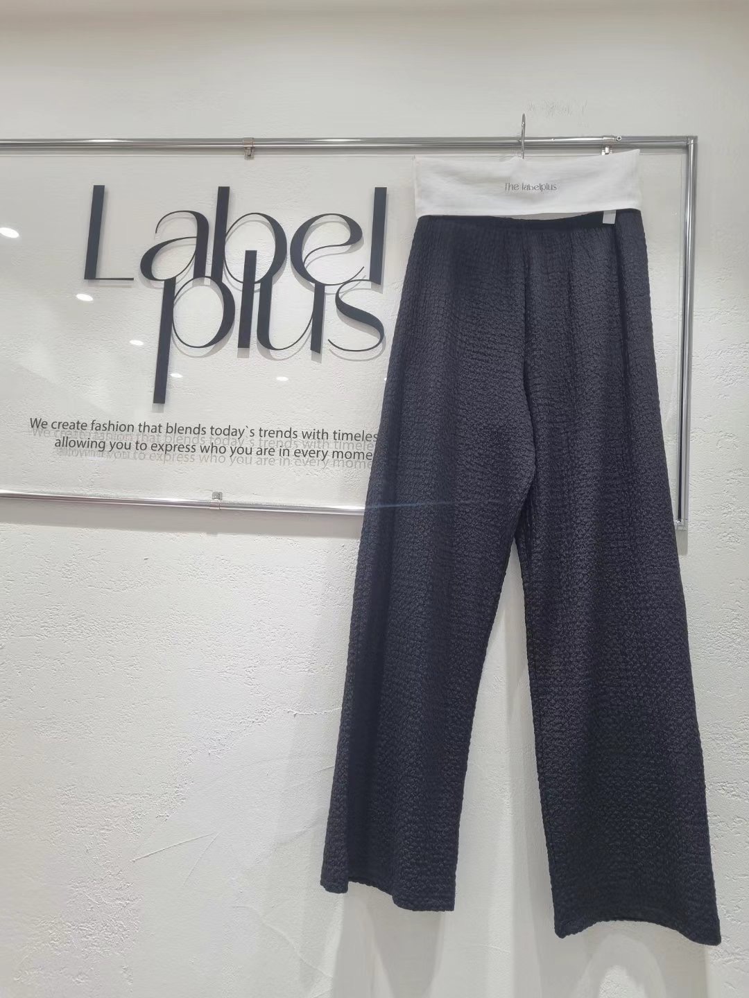 LABELPLUS31韓國代購㊣女士新款25秋冬時尚人氣推薦真品休閑褲LABELPLUS31休閑褲圖色3