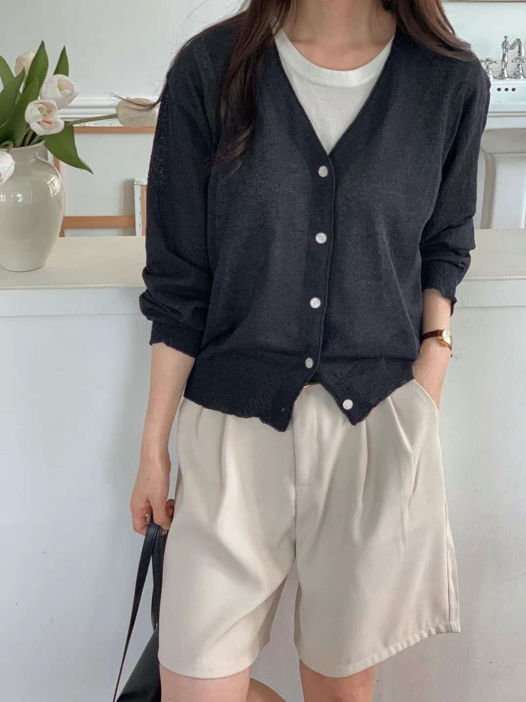 FOUND東大門㊣實拍女裝新品25秋冬推薦熱賣人氣休閑真品針織衫FOUND針織衫圖色1