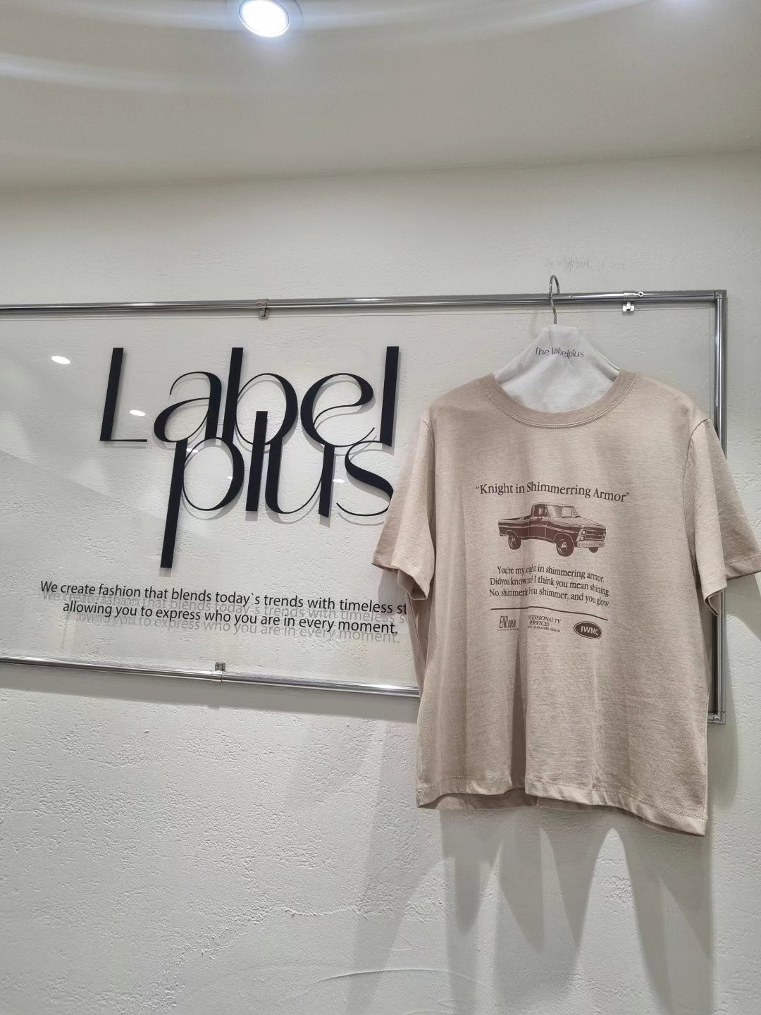 LABELPLUS31韓國代購㊣女士新款熱賣職業時尚人氣休閑真品T恤LABELPLUS31T恤圖色3