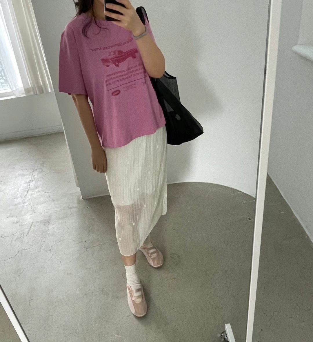 LABELPLUS31韓國直郵㊣女裝新款真品職業推薦時尚休閑長裙刺繡LABELPLUS31長裙