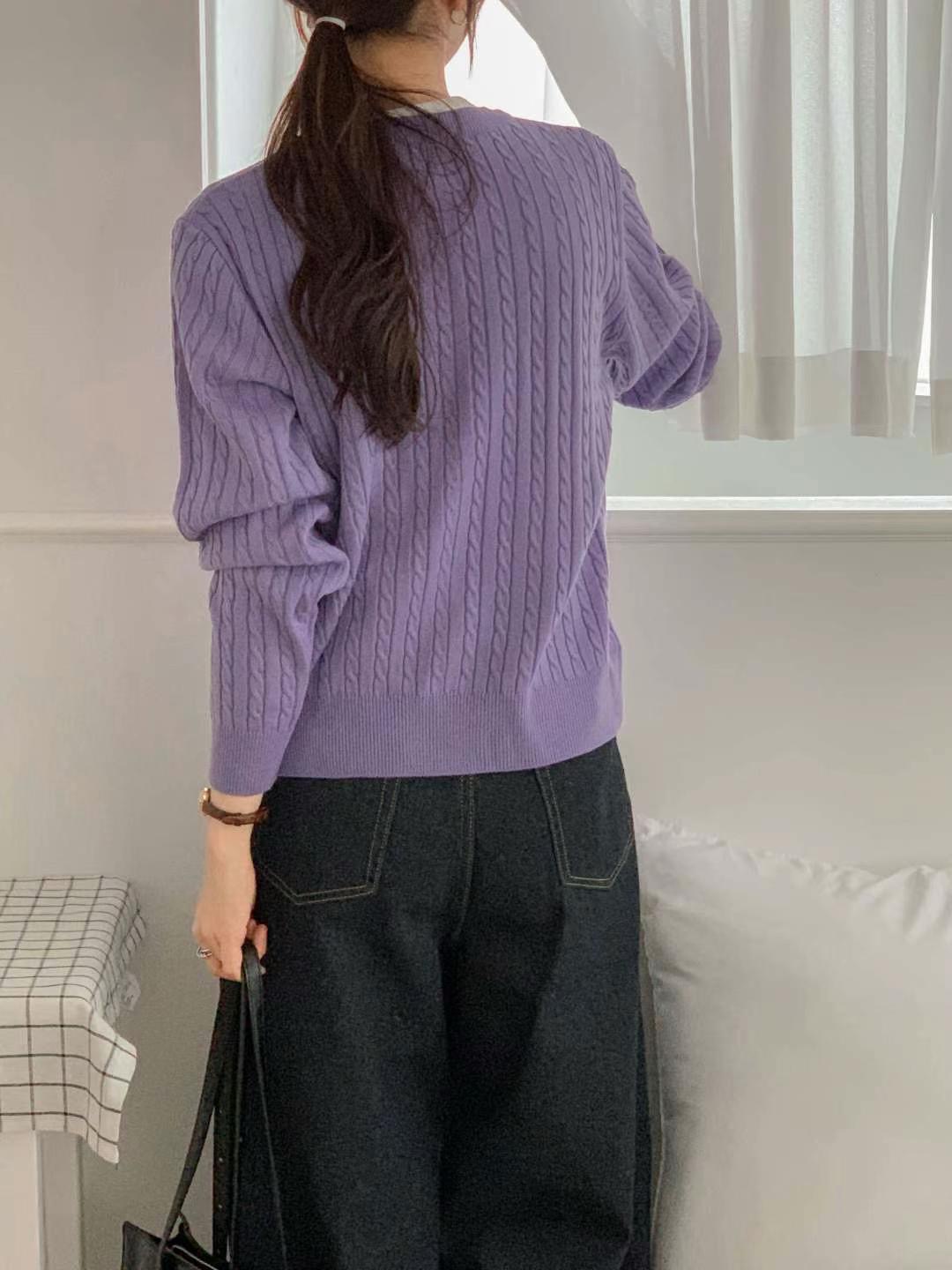 FOUND韓國代購㊣女裝新款職業休閑人氣25秋冬真品熱賣推薦毛衣FOUND毛衣