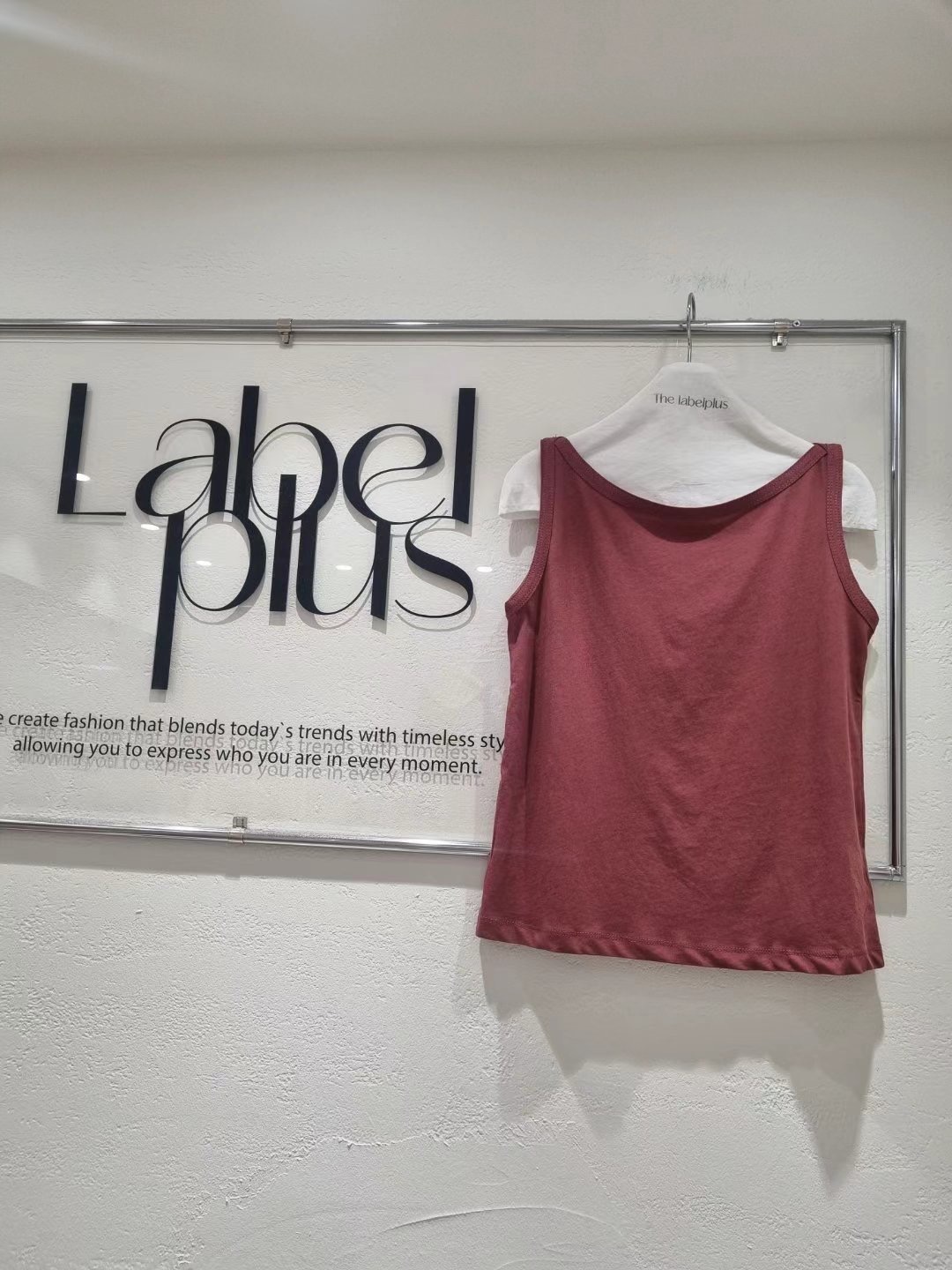 LABELPLUS31韓國直郵㊣女裝新款職業推薦人氣時尚真品吊帶背心LABELPLUS31吊帶/背心圖色2