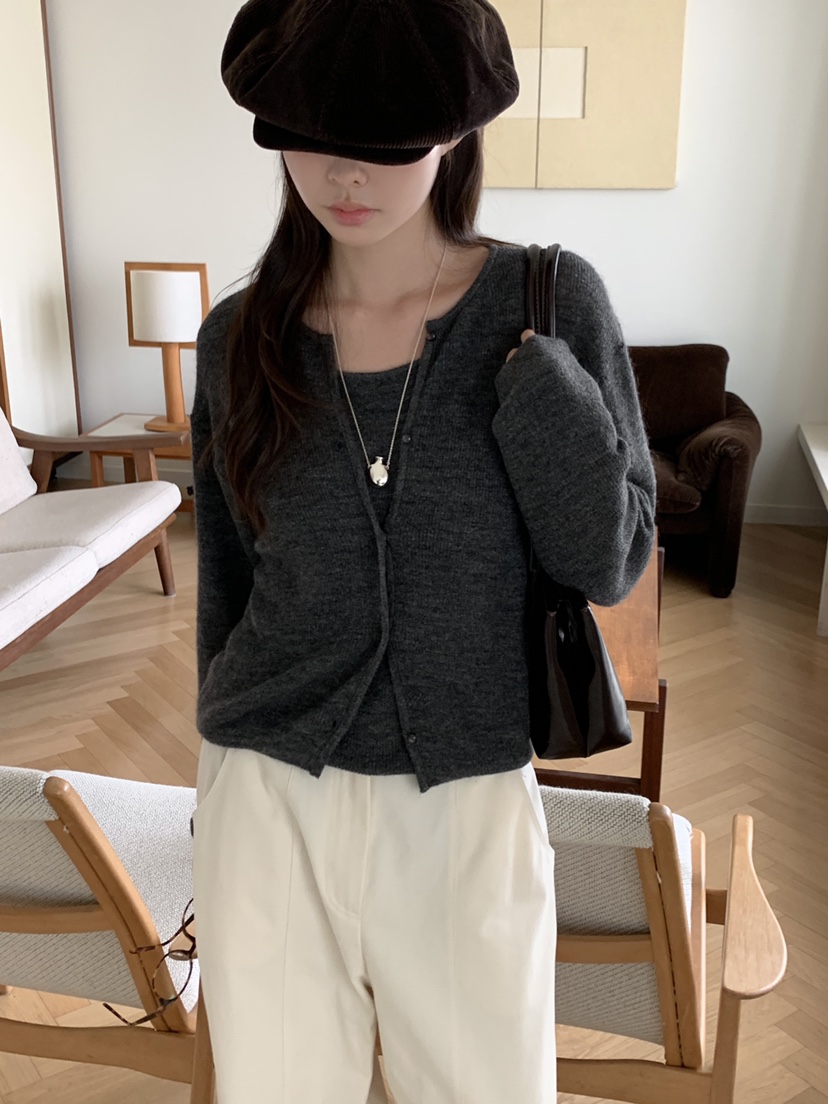 THE ABLE東大門㊣實拍女士新款熱賣休閑推薦真品針織衫開衫THE ABLE/TA針織衫