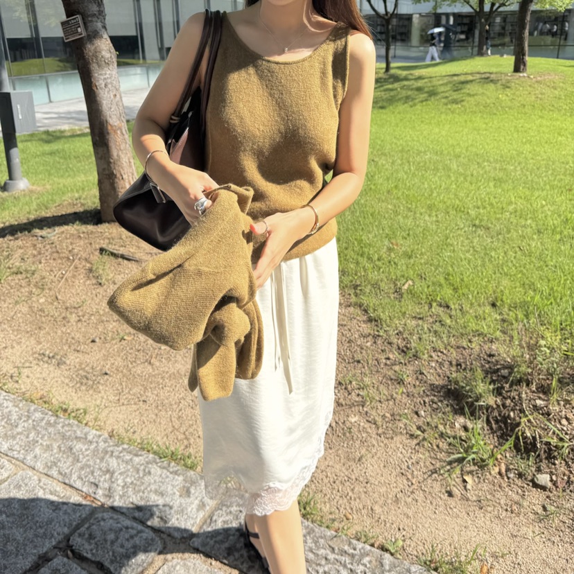 THE ABLE韓國直郵㊣女裝新款推薦25秋冬休閑職業時尚吊帶背心THE ABLE/TA吊帶/背心