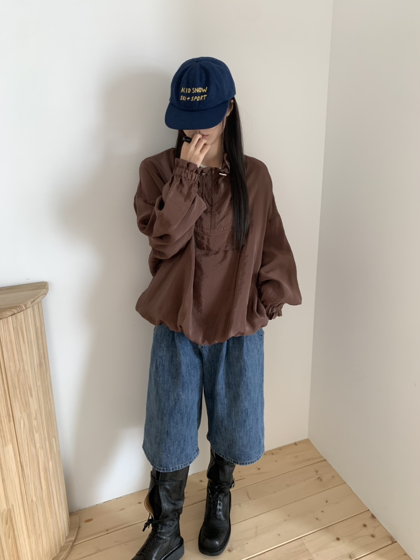 PEBBLE東大門㊣實拍女士新品職業熱賣休閑時尚人氣衛衣纖維PEBBLE/LAYER衛衣
