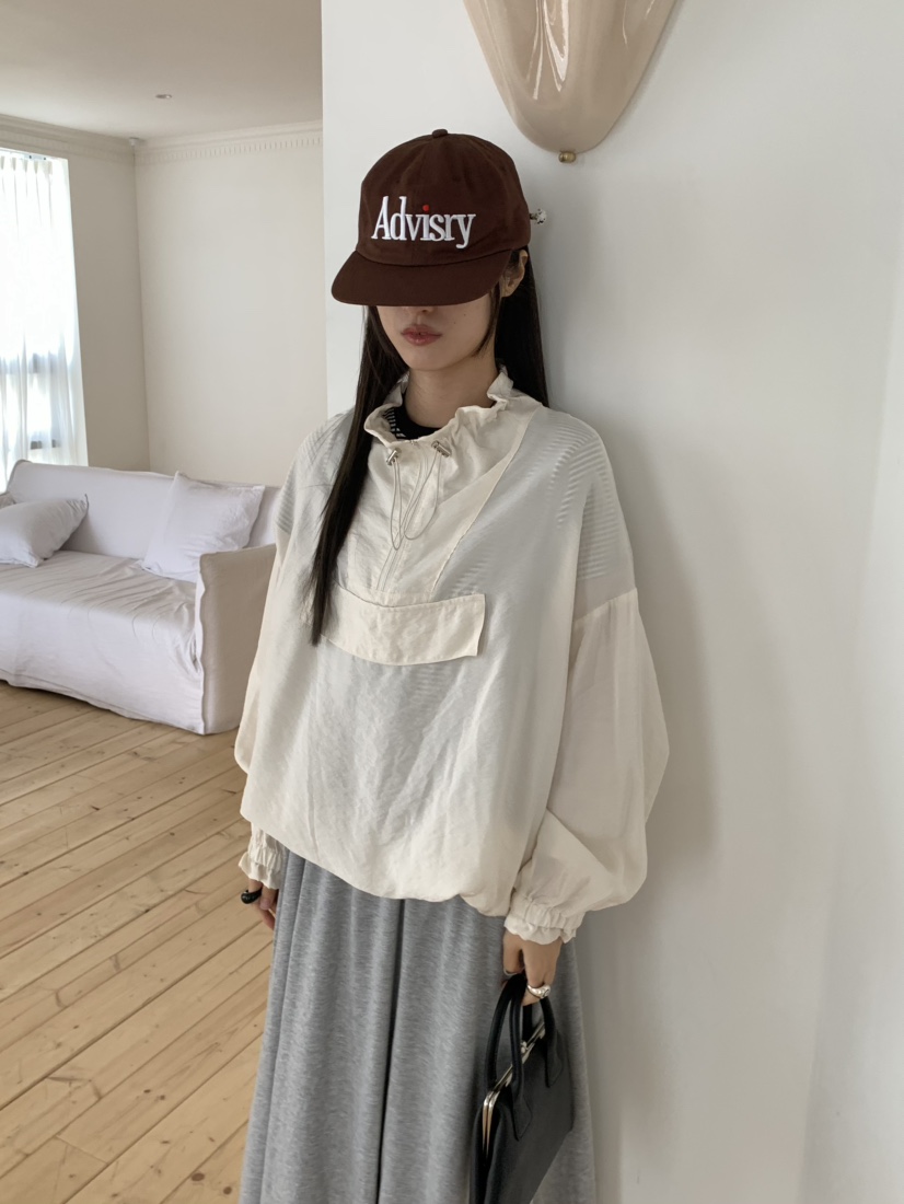 PEBBLE東大門㊣實拍女士新品職業熱賣休閑時尚人氣衛衣纖維PEBBLE/LAYER衛衣