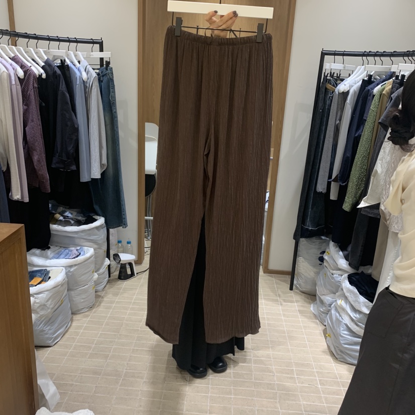 LOFN東大門㊣實拍女士新款時尚推薦25秋冬職業真品人氣休閑褲LOFN休閑褲