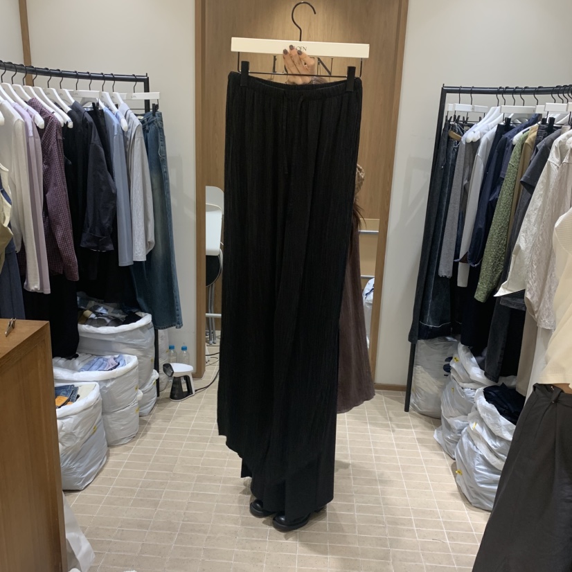 LOFN東大門㊣實拍女士新款時尚推薦25秋冬職業真品人氣休閑褲LOFN休閑褲圖色2