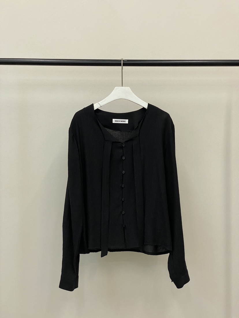 MUCH MORE東大門㊣實拍女士新品時尚人氣推薦真品襯衫蕾絲衫MUCH MORE襯衫/蕾絲衫圖色3