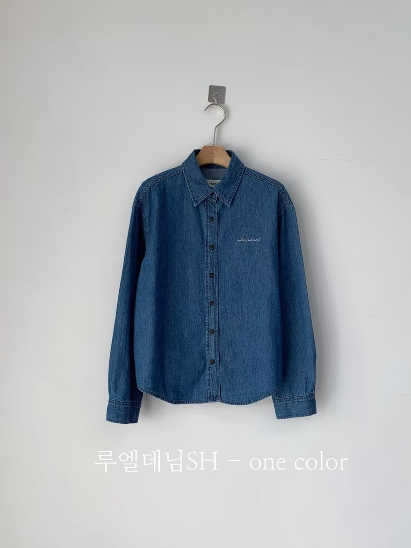 ANOU東大門㊣實拍女裝新品人氣休閑真品時尚熱賣襯衫蕾絲衫ANOU襯衫/蕾絲衫圖色1