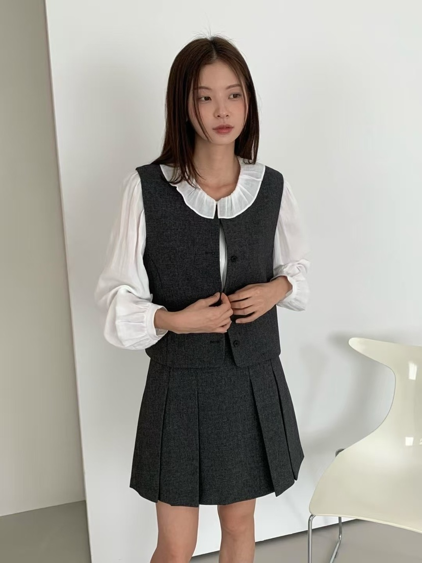 ANOU東大門㊣代購女士新品真品時尚休閑推薦職業25秋冬馬甲ANOU馬甲