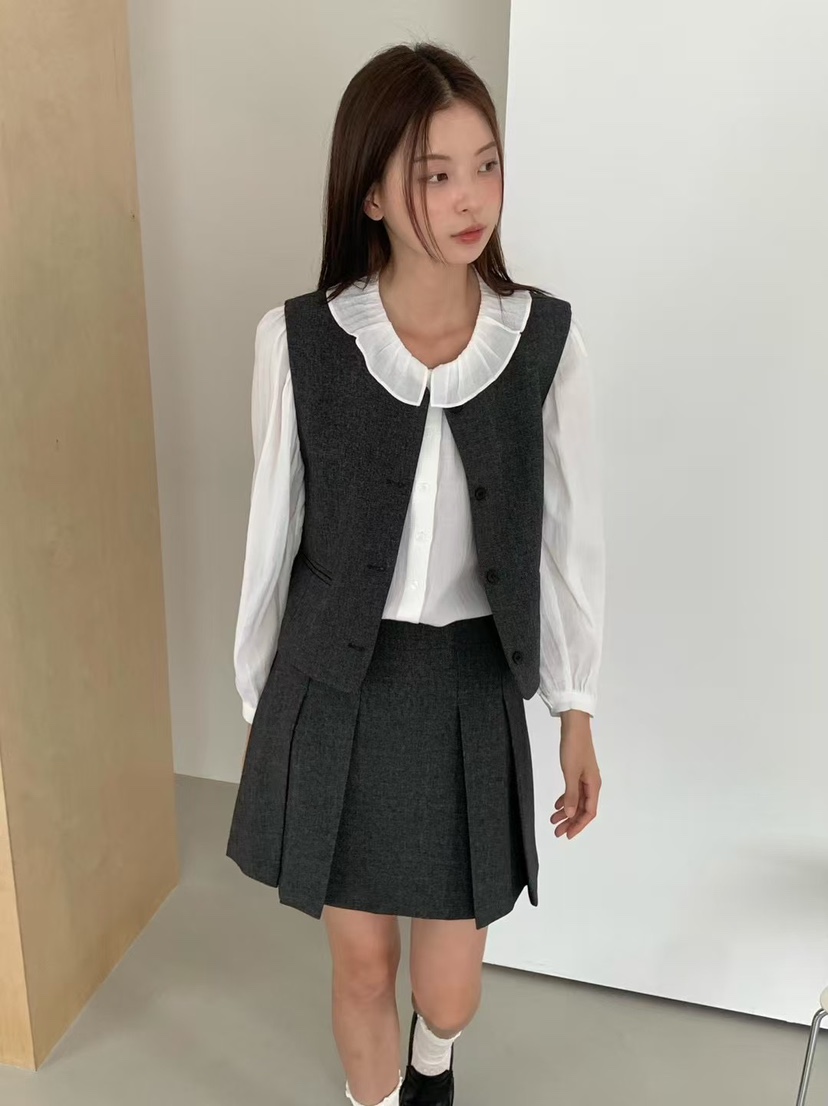 ANOU東大門㊣代購女士新品真品時尚休閑推薦職業25秋冬馬甲ANOU馬甲
